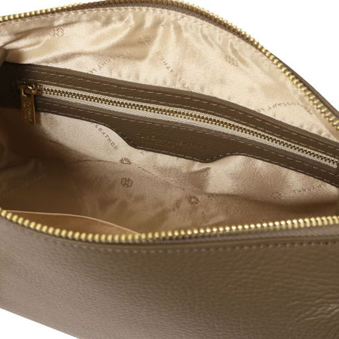 Praline - Soft leather duffle bag